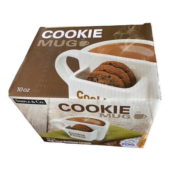 Simple & Co. Cookie Mug - High Heat Resistant Ceramic - - Picture 3 of 4